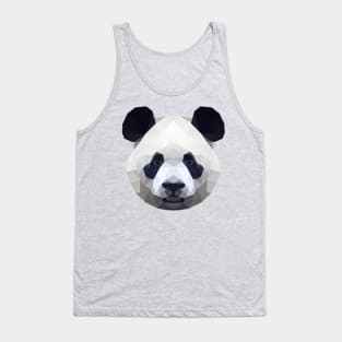 Geometric Panda Tank Top
